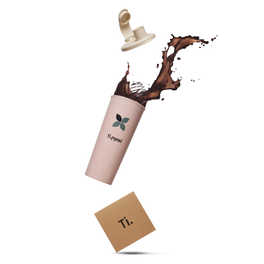 Ti.Bottle Shaker rosa shop
