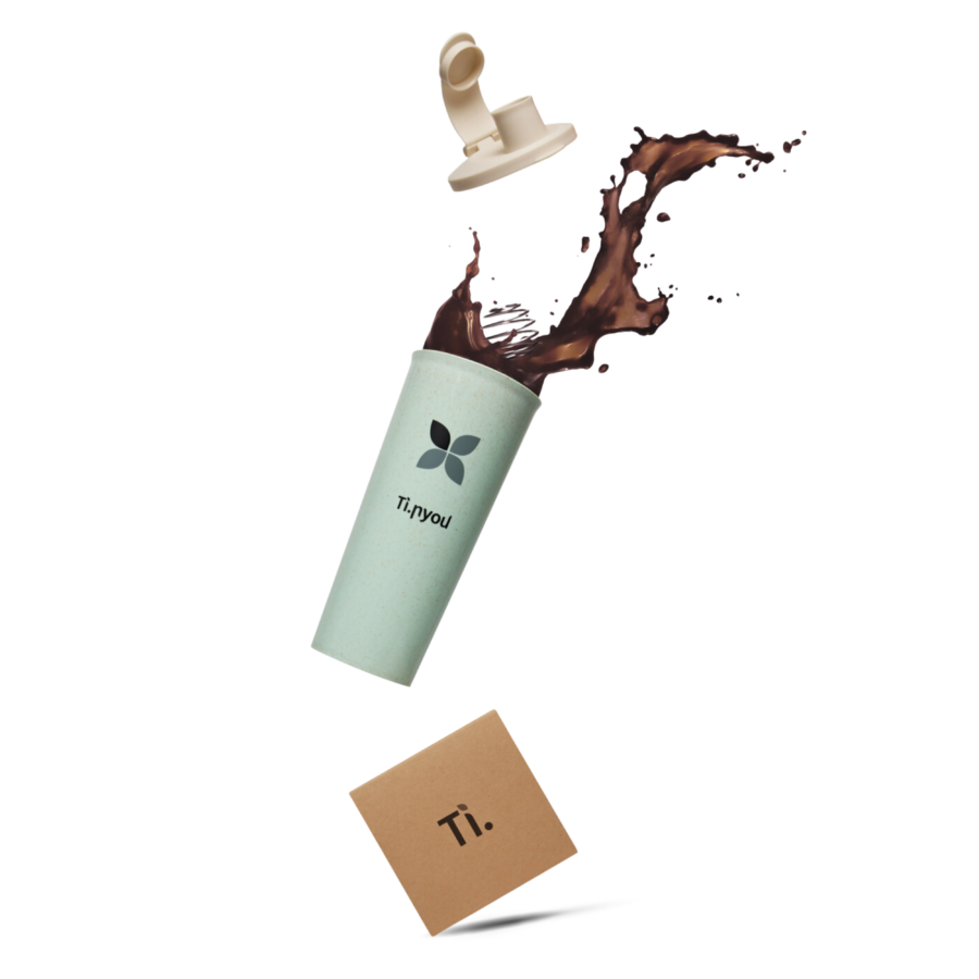 Ti.Bottle Shaker verde shop